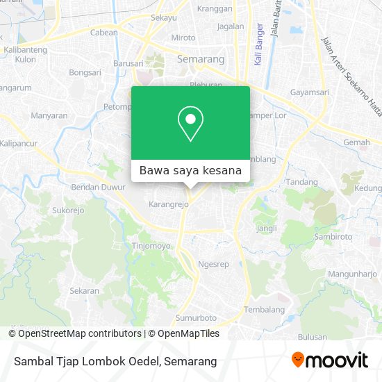 Peta Sambal Tjap Lombok Oedel
