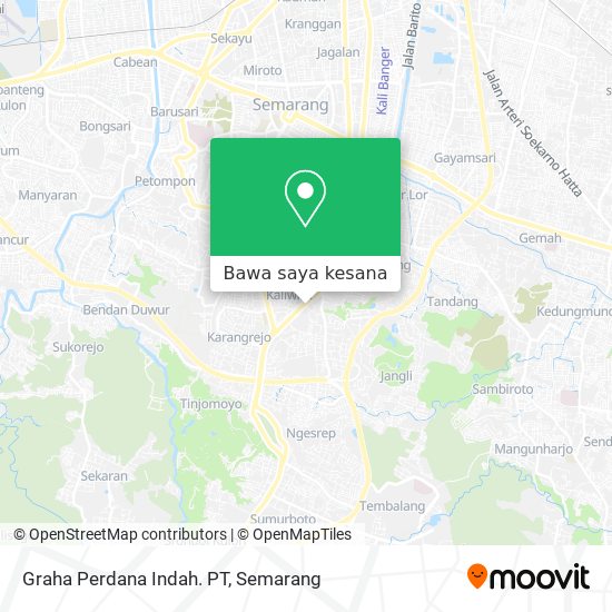 Peta Graha Perdana Indah. PT