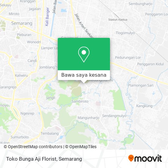 Peta Toko Bunga Aji Florist