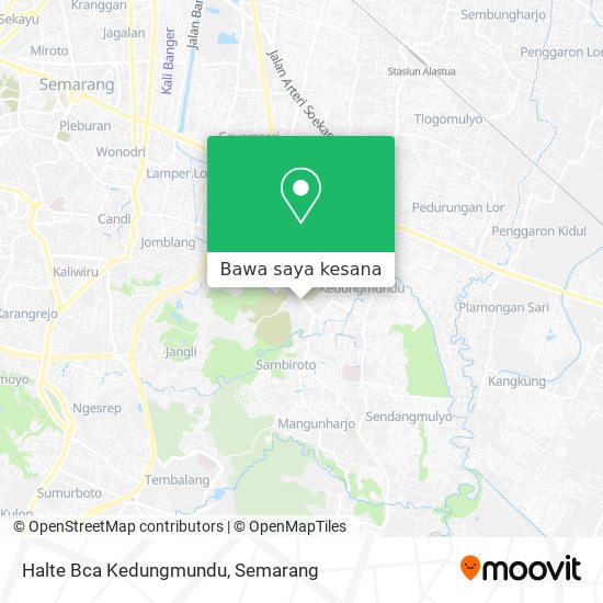 Peta Halte Bca Kedungmundu