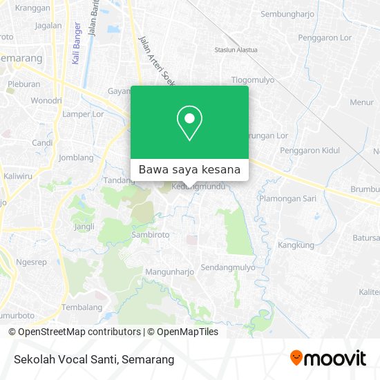 Peta Sekolah Vocal Santi