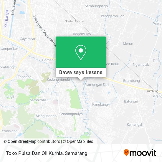 Peta Toko Pulsa Dan Oli Kurnia