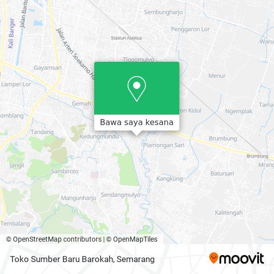 Peta Toko Sumber Baru Barokah