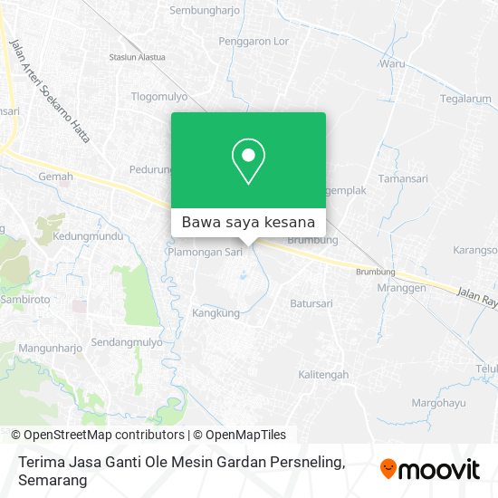 Peta Terima Jasa Ganti Ole Mesin Gardan Persneling