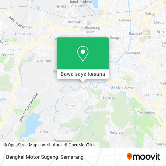 Peta Bengkel Motor Sugeng