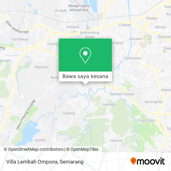 Peta Villa Lembah Omponx
