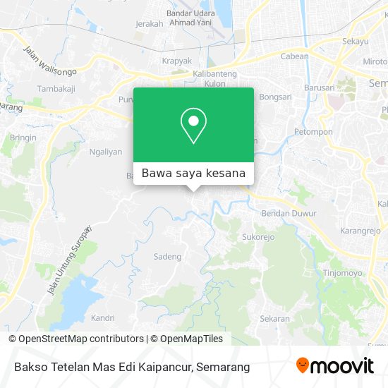 Peta Bakso Tetelan Mas Edi Kaipancur