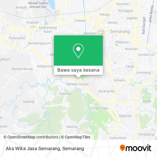 Peta Aka Wika Jasa Semarang