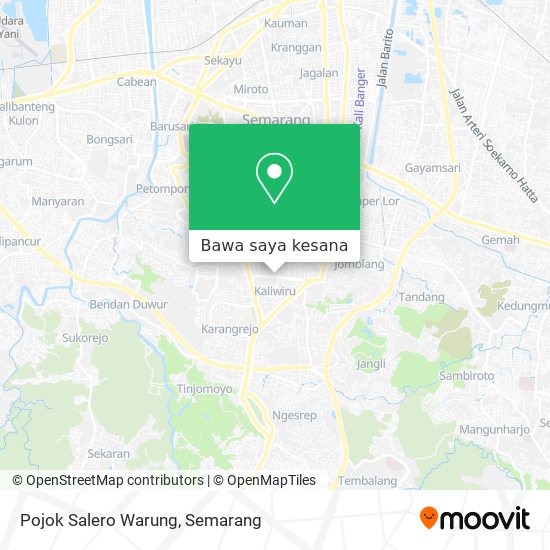 Peta Pojok Salero Warung