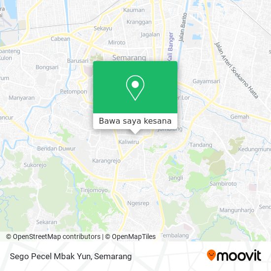 Peta Sego Pecel Mbak Yun