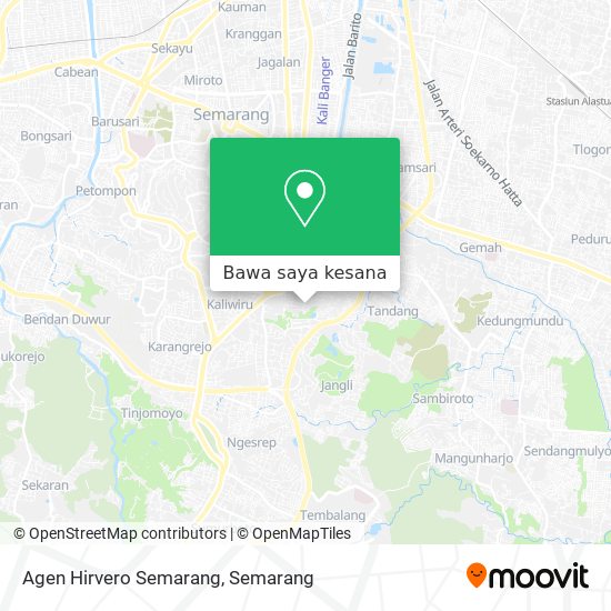 Peta Agen Hirvero Semarang