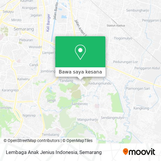 Peta Lembaga Anak Jenius Indonesia