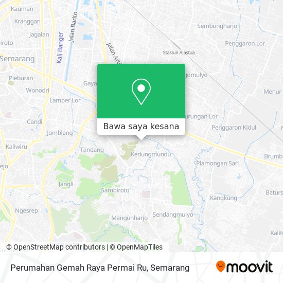 Peta Perumahan Gemah Raya Permai Ru