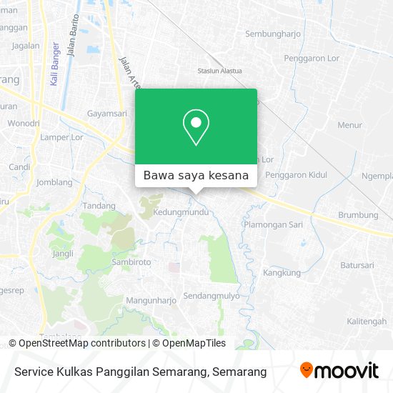 Peta Service Kulkas Panggilan Semarang