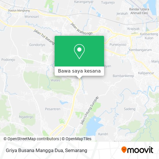 Peta Griya Busana Mangga Dua