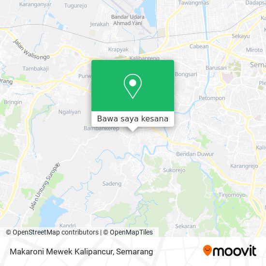 Peta Makaroni Mewek Kalipancur