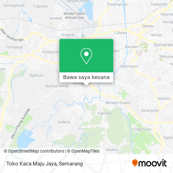 Peta Toko Kaca Maju Jaya