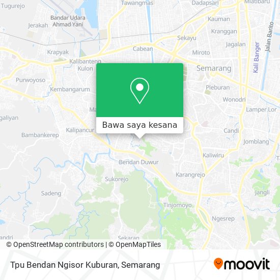 Peta Tpu Bendan Ngisor Kuburan