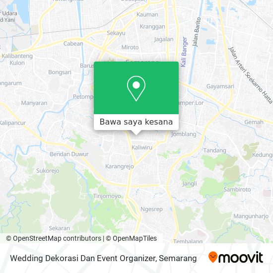 Peta Wedding Dekorasi Dan Event Organizer