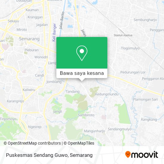 Peta Puskesmas Sendang Guwo