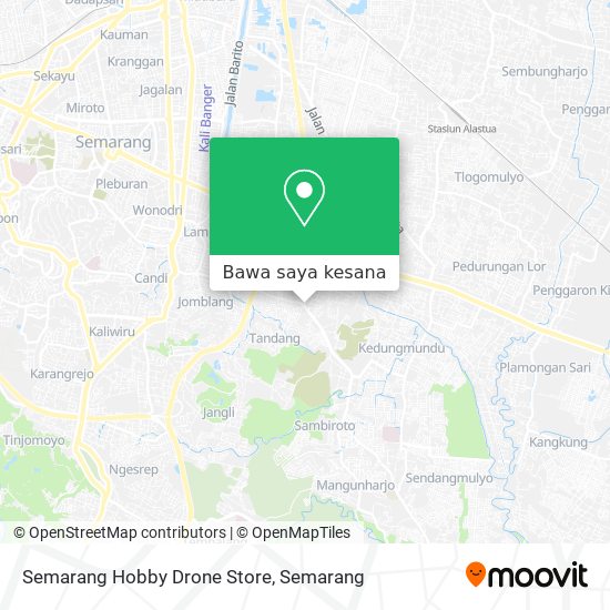 Peta Semarang Hobby Drone Store