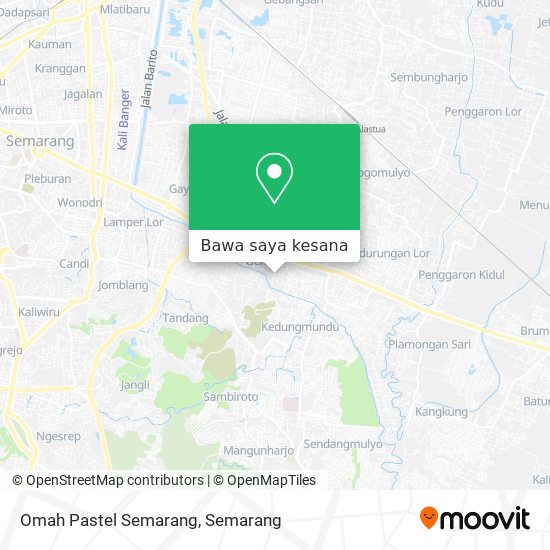 Peta Omah Pastel Semarang