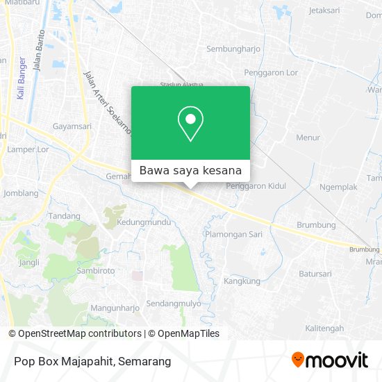 Peta Pop Box Majapahit