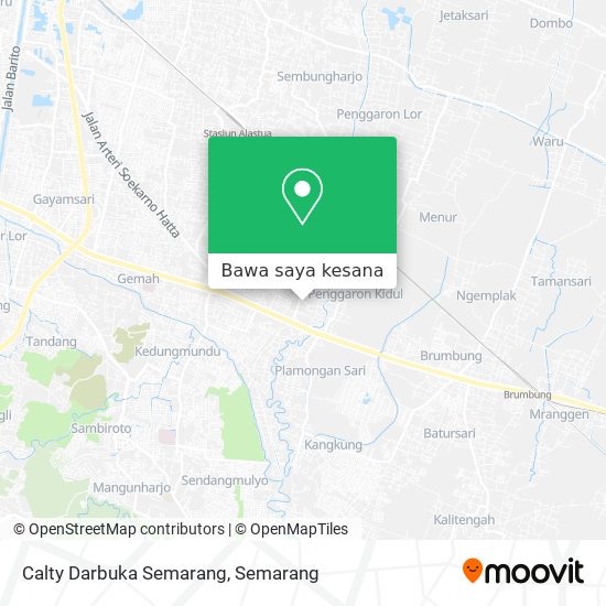 Peta Calty Darbuka Semarang