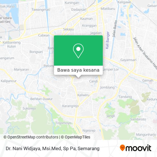 Peta Dr. Nani Widjaya, Msi.Med, Sp Pa