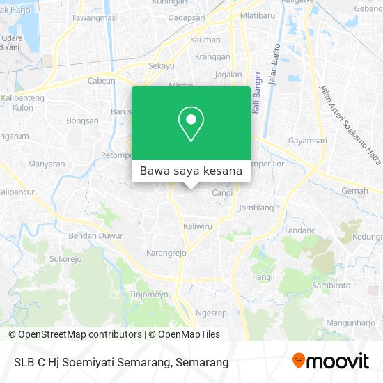 Peta SLB C Hj Soemiyati Semarang