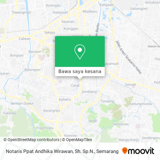 Peta Notaris Ppat Andhika Wirawan, Sh. Sp.N.