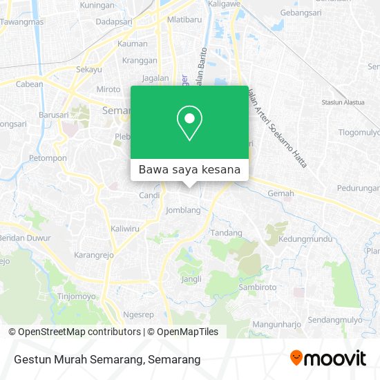 Peta Gestun Murah Semarang