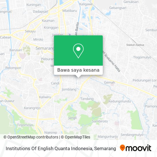 Peta Institutions Of English Quanta Indonesia