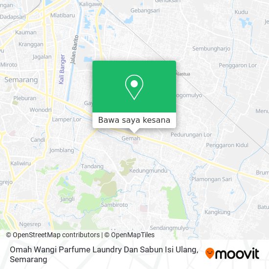 Peta Omah Wangi Parfume Laundry Dan Sabun Isi Ulang
