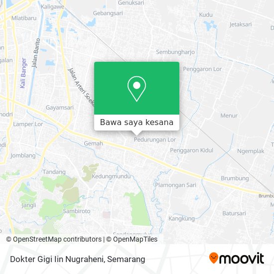 Peta Dokter Gigi Iin Nugraheni