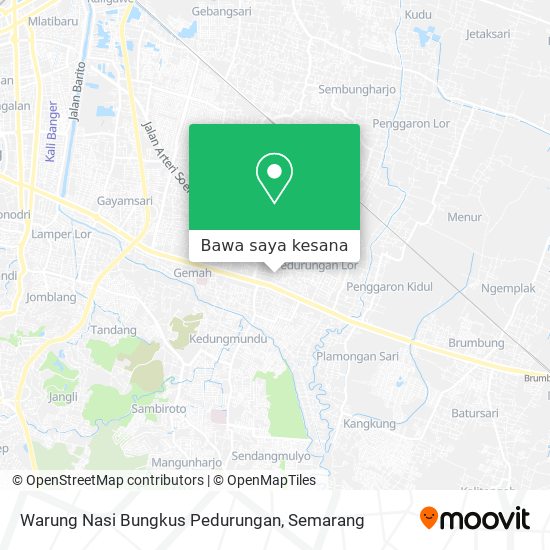 Peta Warung Nasi Bungkus Pedurungan