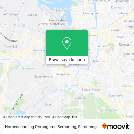 Peta Homeschooling Primagama Semarang