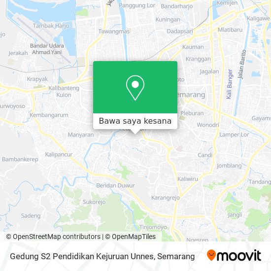 Peta Gedung S2 Pendidikan Kejuruan Unnes