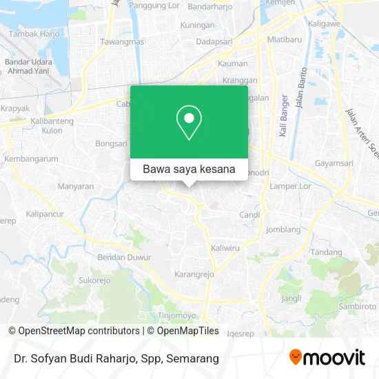 Peta Dr. Sofyan Budi Raharjo, Spp