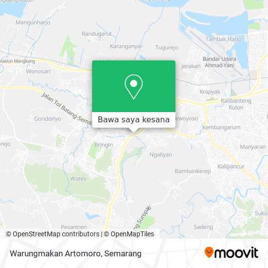 Peta Warungmakan Artomoro