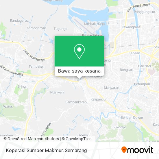 Peta Koperasi Sumber Makmur