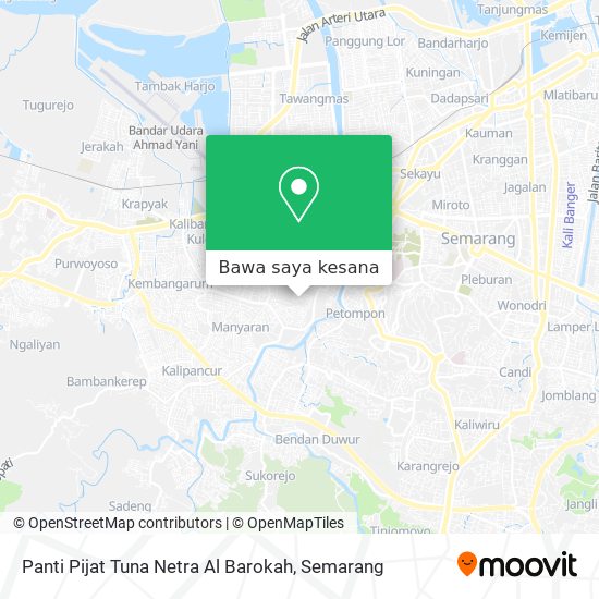 Peta Panti Pijat Tuna Netra Al Barokah