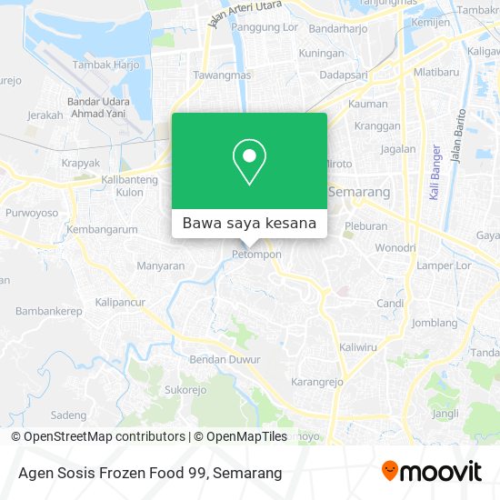 Peta Agen Sosis Frozen Food 99