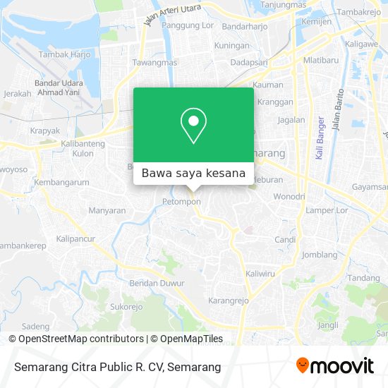 Peta Semarang Citra Public R. CV