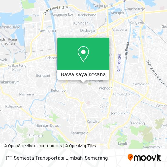 Peta PT Semesta Transportasi Limbah