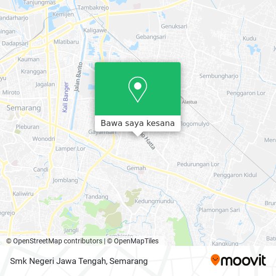 Peta Smk Negeri Jawa Tengah