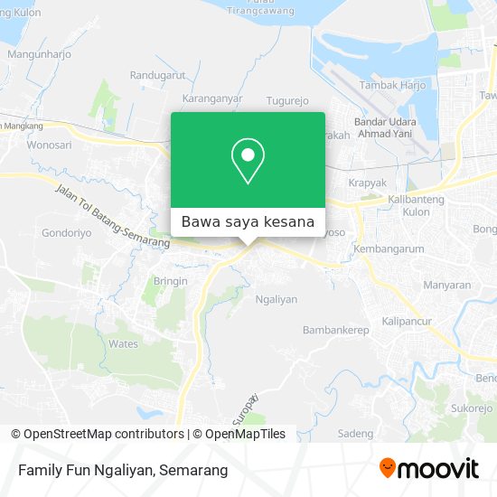Peta Family Fun Ngaliyan