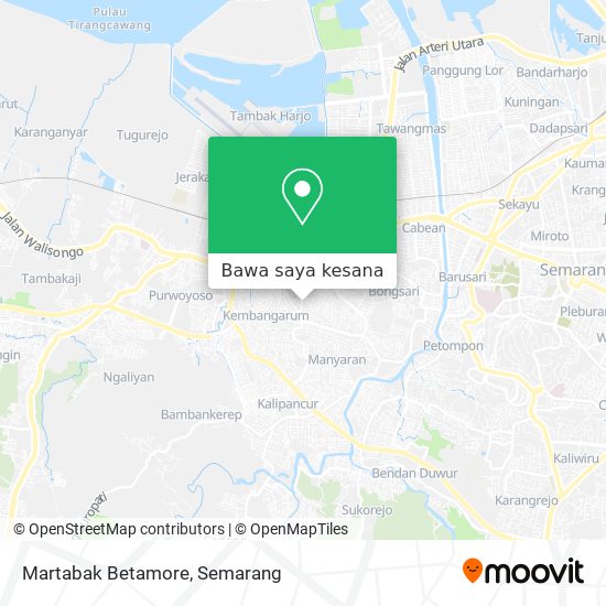 Peta Martabak Betamore