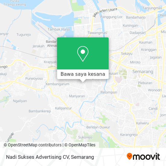 Peta Nadi Sukses Advertising CV