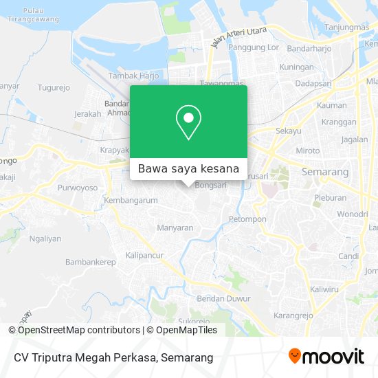 Peta CV Triputra Megah Perkasa